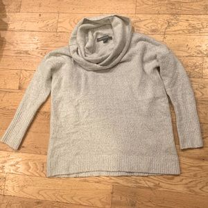 French Connection Gray Cowl Neck Sweater